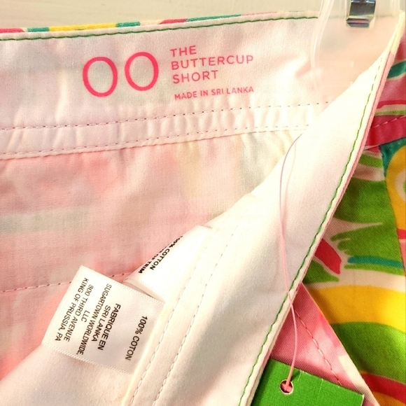 Lilly Pulitzer NWT The Buttercup Short Floral Scalloped 00 - Picture 8 of 11